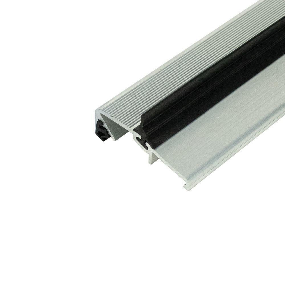 Exitex Inward & Outward Opening SLT Slimline Door Threshold (Part M Disabled Access) 3m - Aluminium